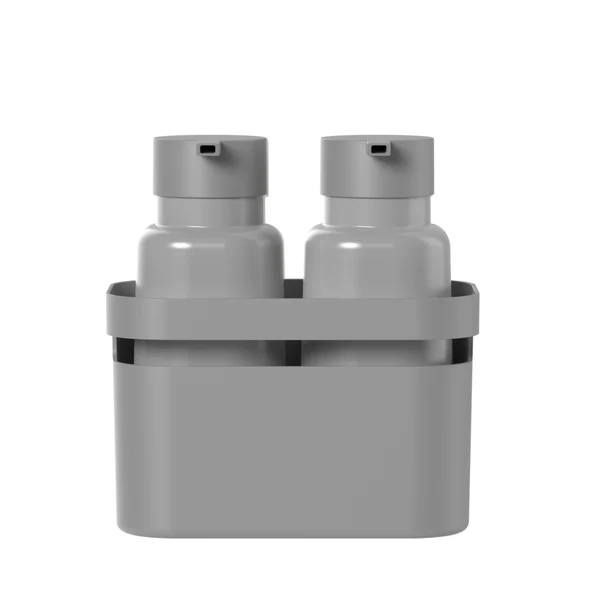 Kit de dispenser e organizador Ou 2 peças Linha Flow - Ou