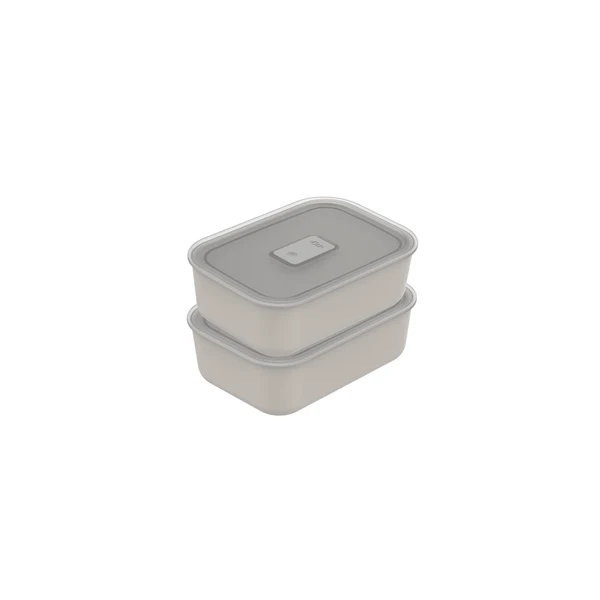 Kit Pote Hermético Para Marmita 890ml 2 peças Ou Linha Move Lock - Ou