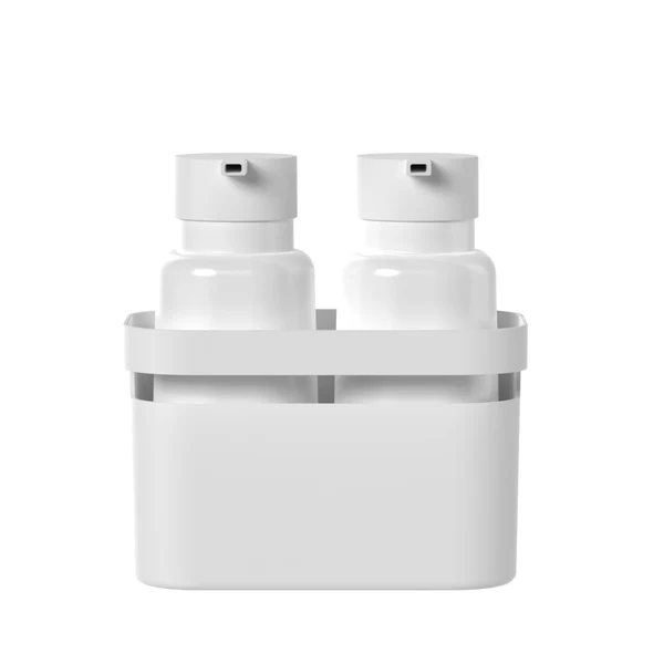Kit de dispenser e organizador Ou 2 peças Linha Flow - Ou
