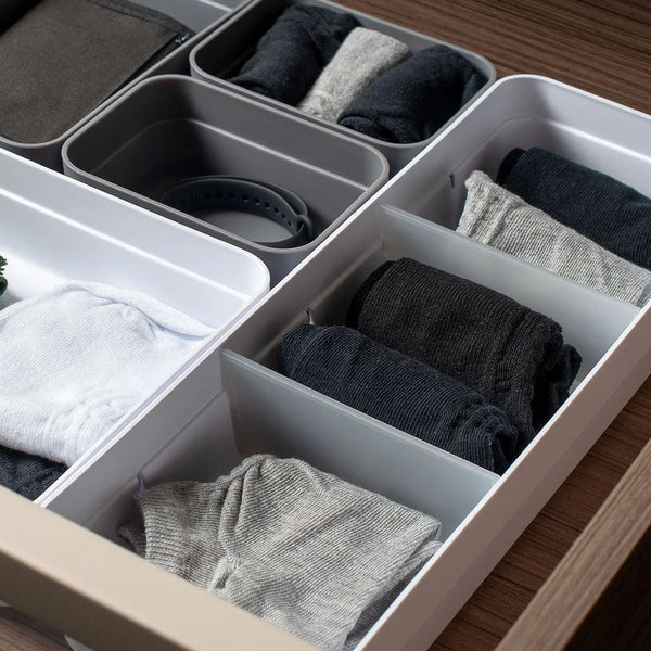 Kit de organizador de gavetas com 2 divisórias Ou 3 peças Linha Logic - Ou